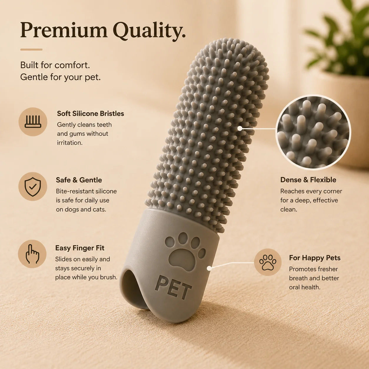 Avela™ DentalTouch Finger Toothbrush