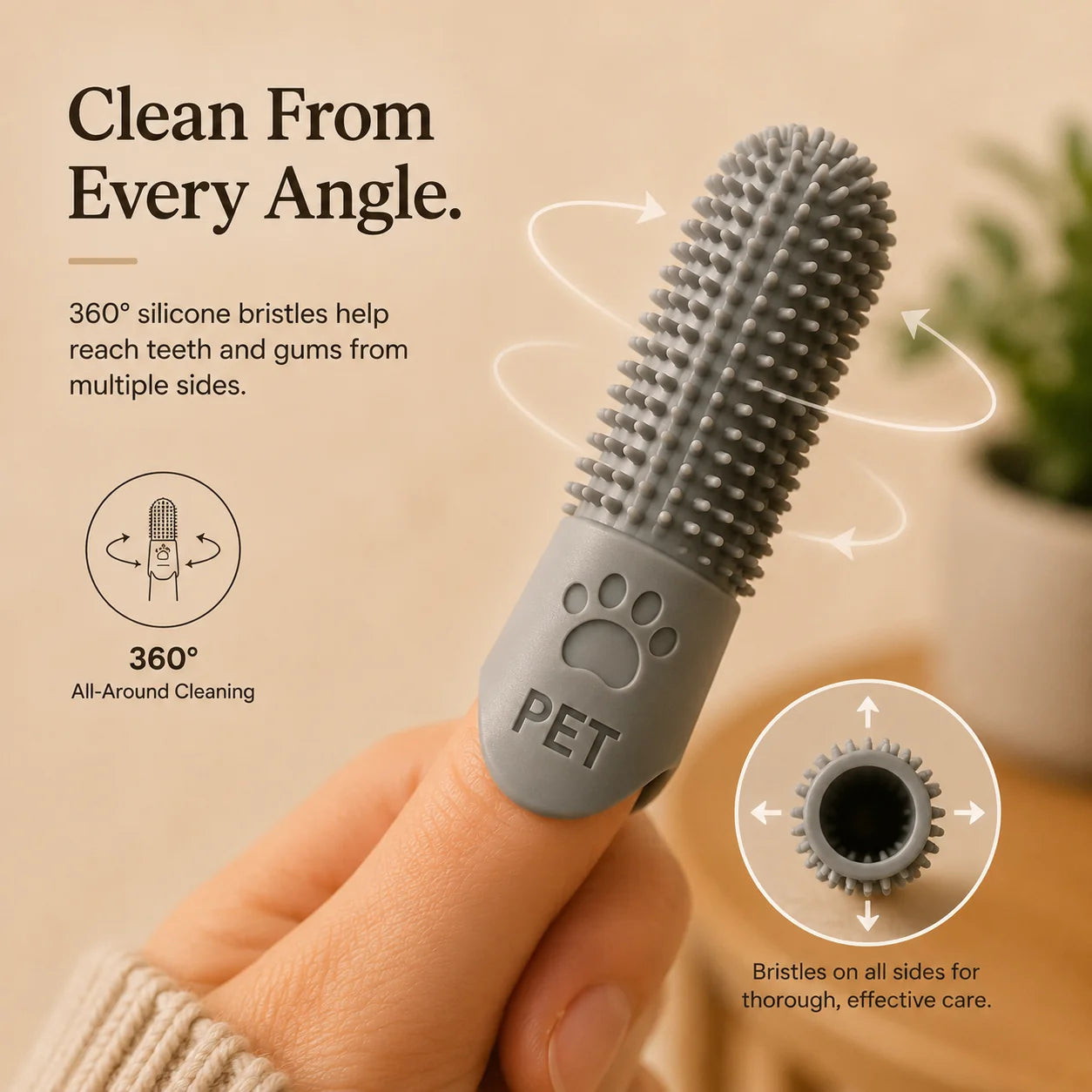 Avela™ DentalTouch Finger Toothbrush