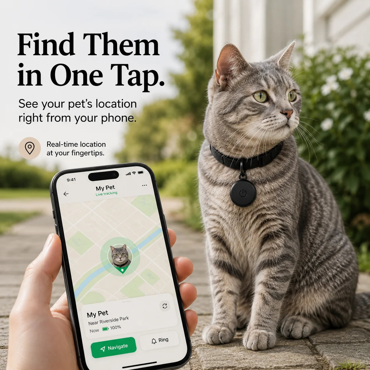Avela™ TrackPaw Pet GPS Tracker