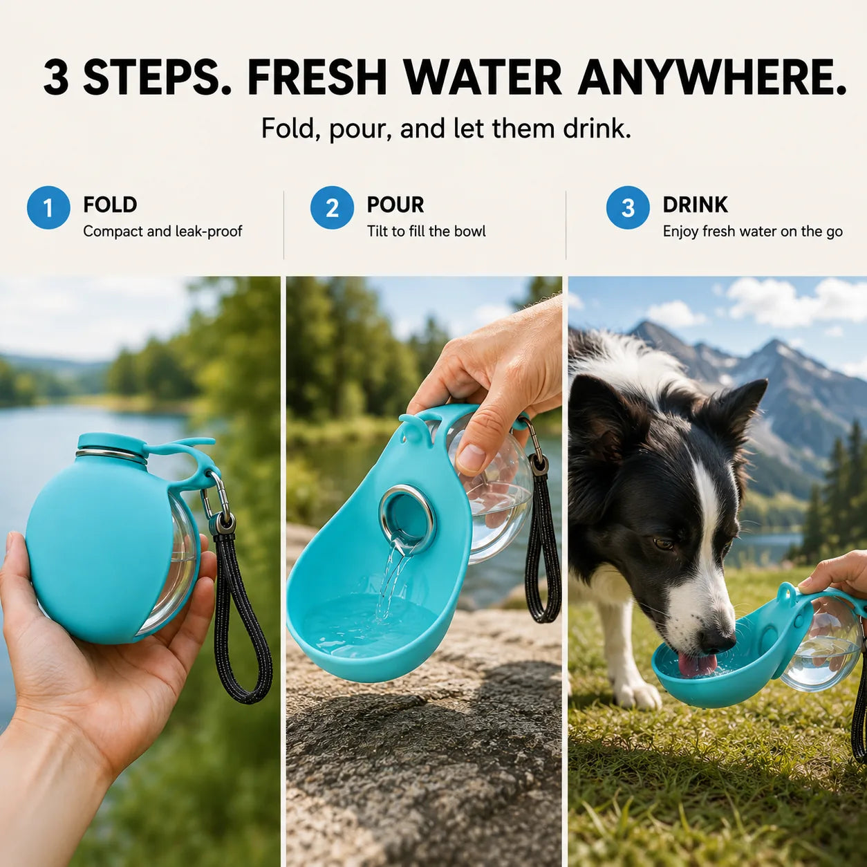 Avela™ GoBottle Pet Water Bottle