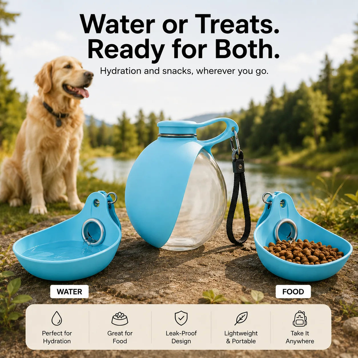 Avela™ GoBottle Pet Water Bottle